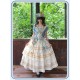 Twin Bears Antique Navy Bear Top Skirt Paneled OP and Sets(2nd Pre-Order/2 Colours/Full Payment Without Shipping)